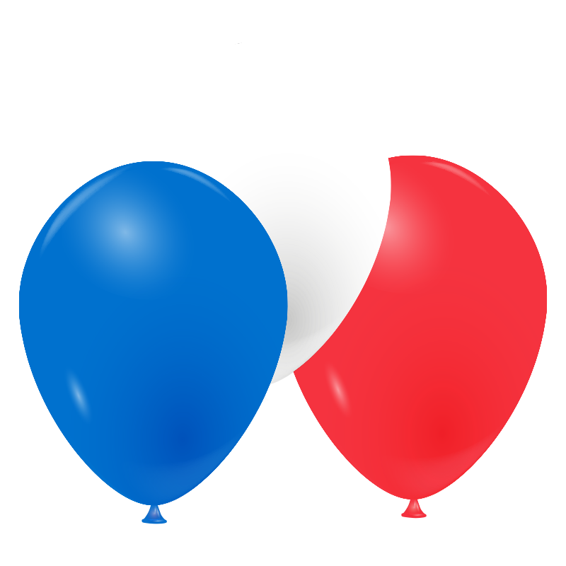 Featured image for “Ballons bleu, blanc et rouge”