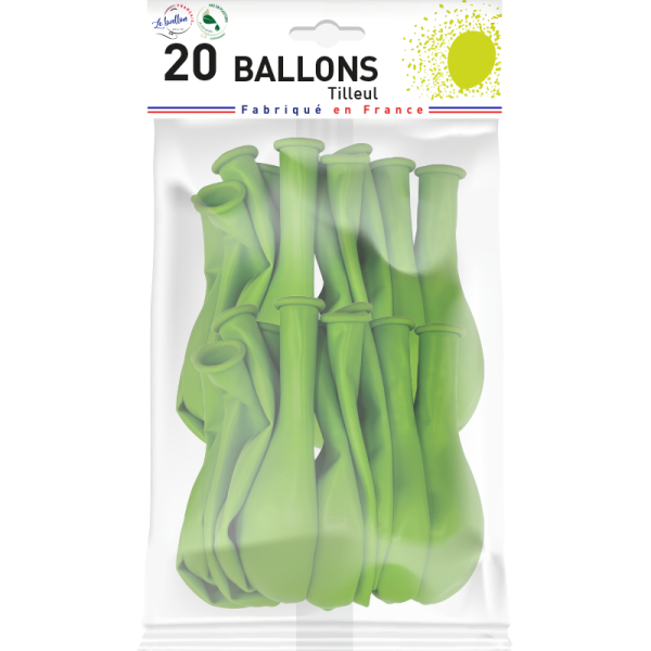 Ballon tilleul opaque – Image 3