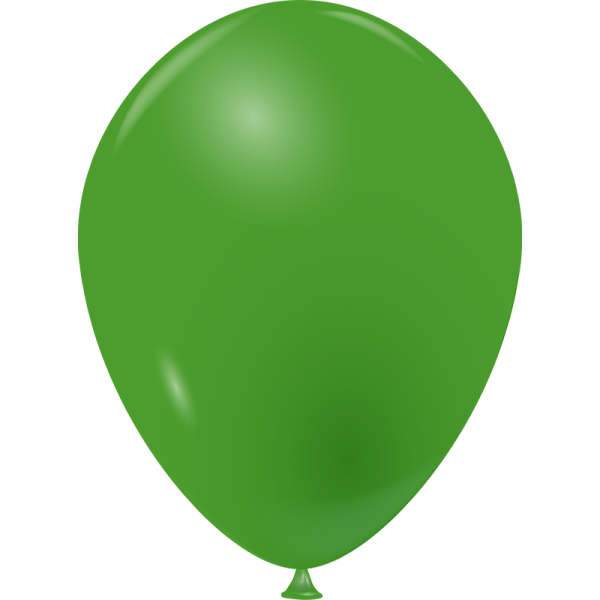 Ballon vert prairie opaque