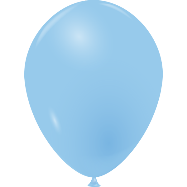 Ballon bleu pâle opaque