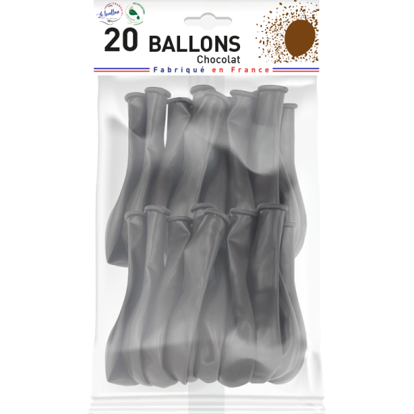 Ballon chocolat opaque – Image 3