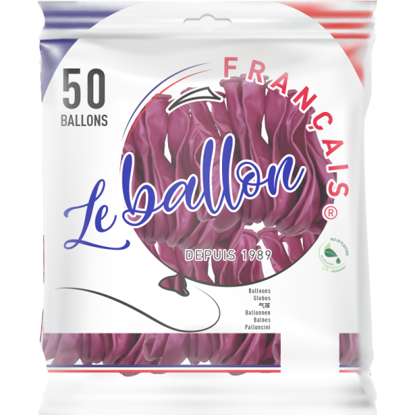 Ballon fuchsia nacré – Image 4