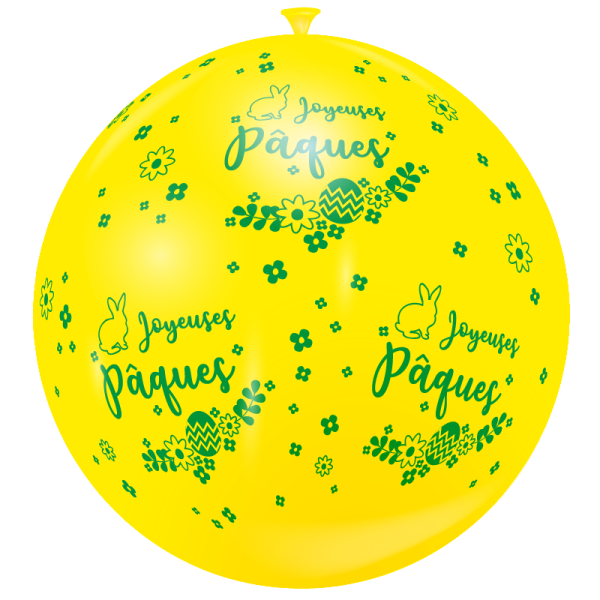 Ballon géant joyeuses Pâques