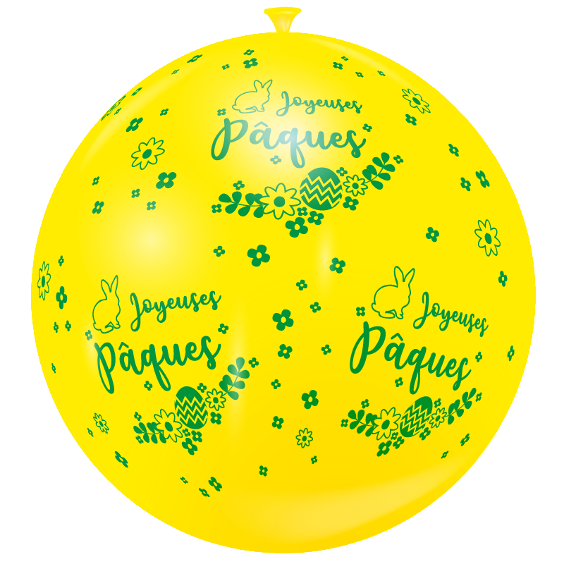 Featured image for “Ballon géant joyeuses Pâques”