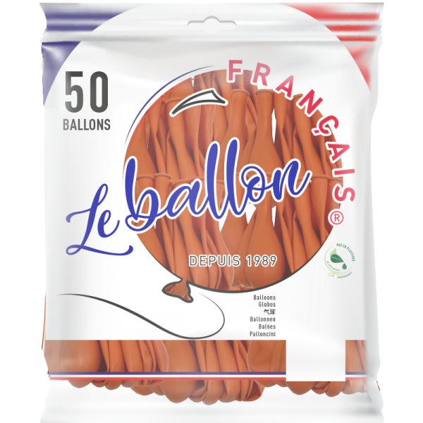 Ballon orange opaque – Image 4