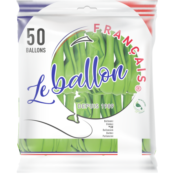 Ballon tilleul opaque – Image 4
