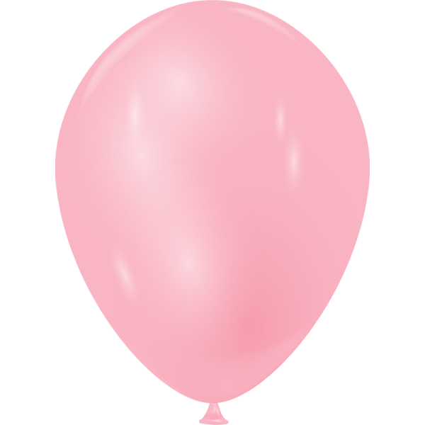 Ballon rose nacré