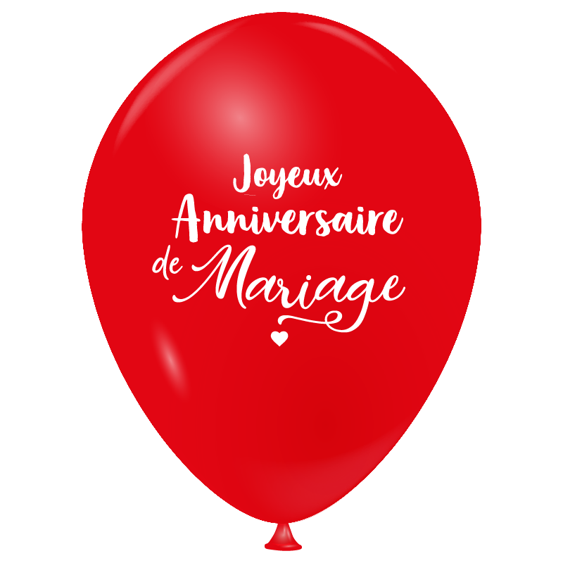 Featured image for “Ballon anniversaire de mariage”