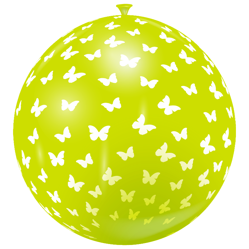 Featured image for “Ballon géant papillons”