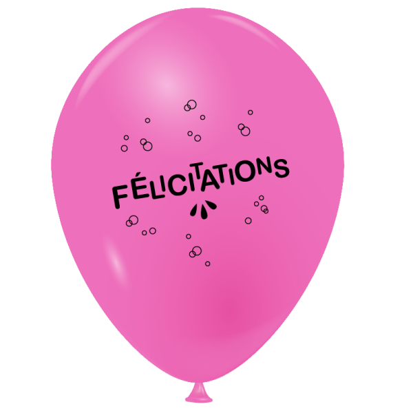 Ballon félicitations