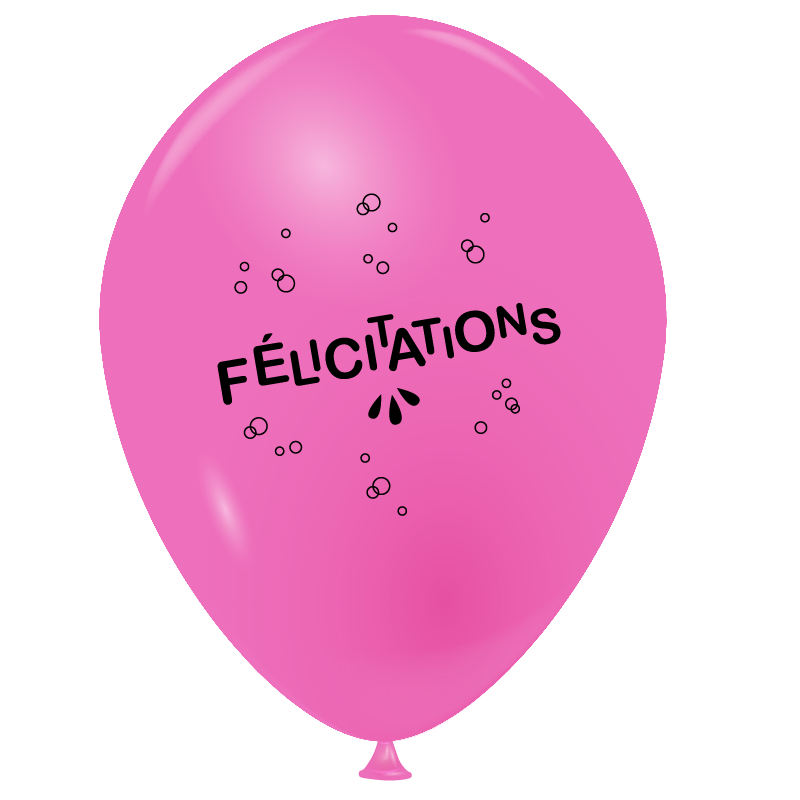 Featured image for “Ballon félicitations”