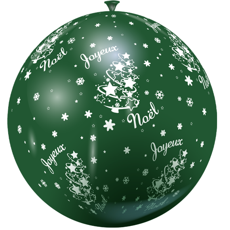 Featured image for “Ballon géant joyeux Noël”