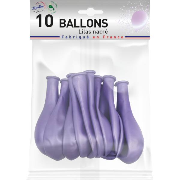 Ballon lilas nacré – Image 2