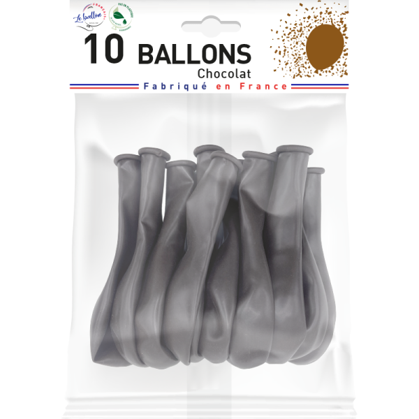 Ballon chocolat opaque – Image 2