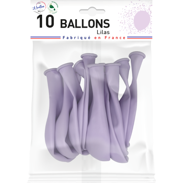 Ballon lilas opaque – Image 2