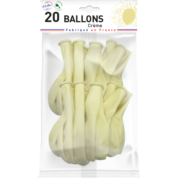 Ballon crème opaque – Image 3