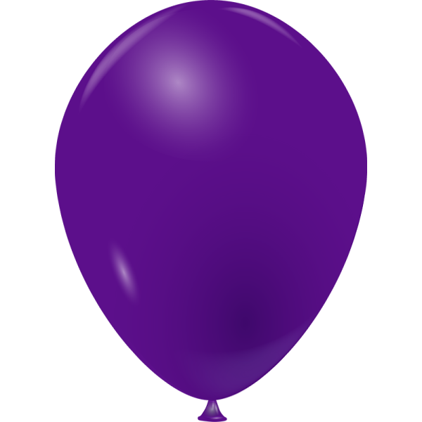 Ballon violet opaque