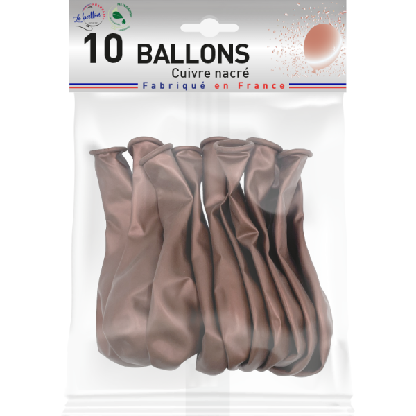 Ballon cuivre nacré – Image 2