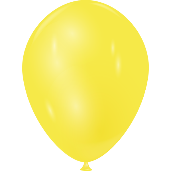 Ballon jaune nacré
