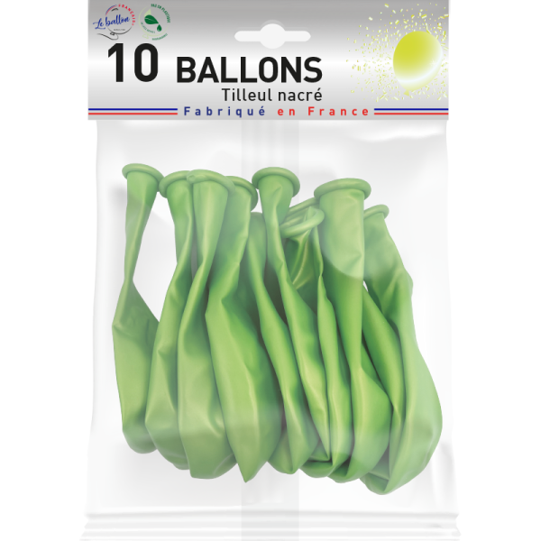 Ballon tilleul nacré – Image 2