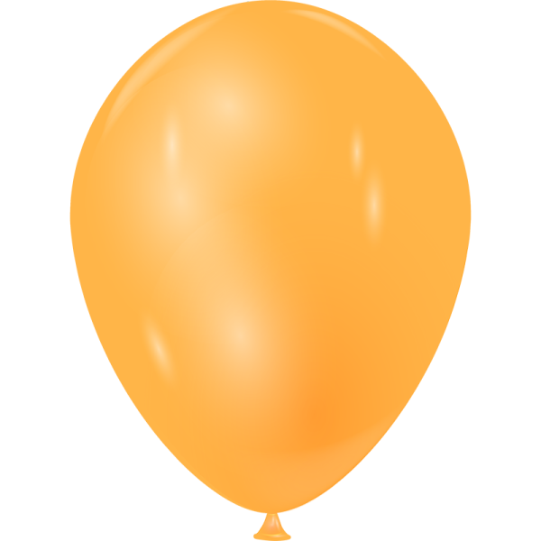 Ballon mandarine nacré