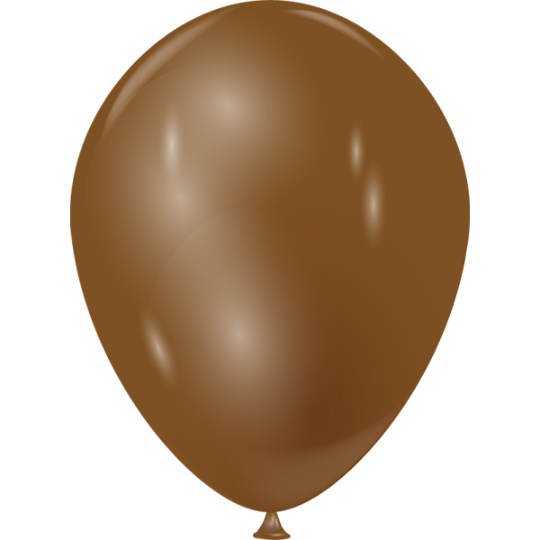 Ballon chocolat nacré