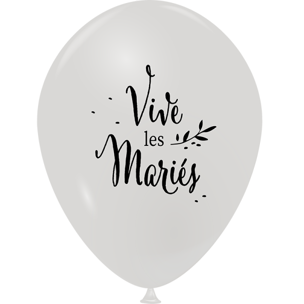 Ballon vive les mariés