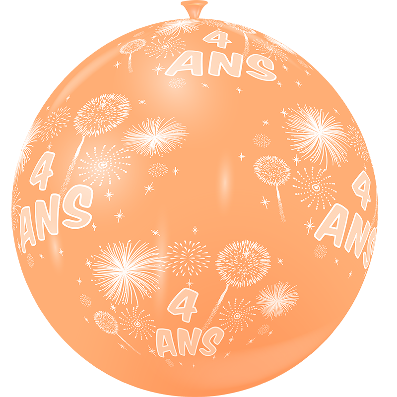 Featured image for “Ballon géant feux d'artifice 4 ans”