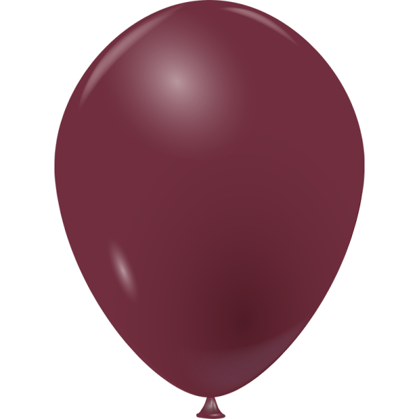Ballon bourgogne opaque