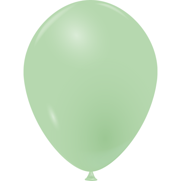 Ballon vert menthe opaque
