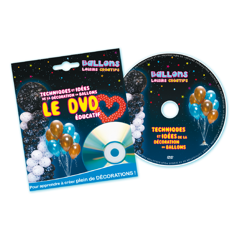 Featured image for “DVD techniques et idées de la décoration en ballons”
