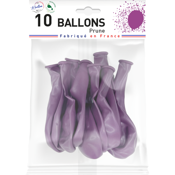 Ballon prune opaque – Image 2