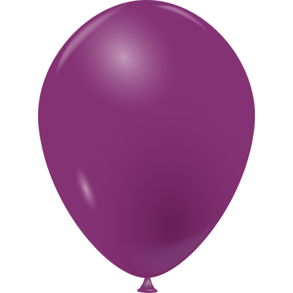 Ballon prune opaque
