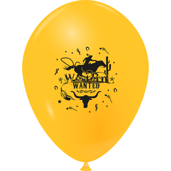 Ballon ambiance western