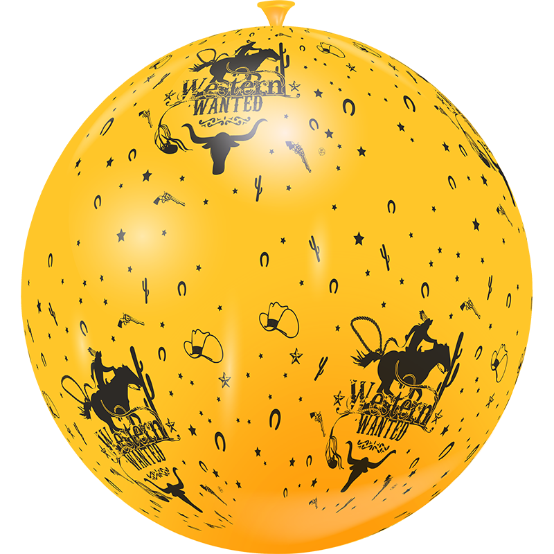 Featured image for “Ballon géant ambiance western”