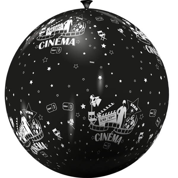 Ballon géant ambiance cinéma