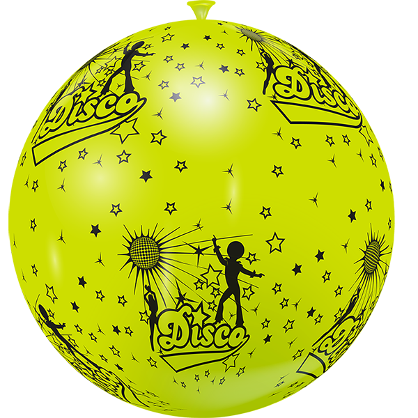 Featured image for “Ballon géant ambiance disco”