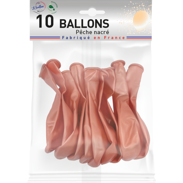 Ballon pêche nacré – Image 2