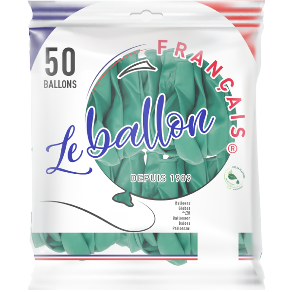 Ballon vert opaque – Image 4