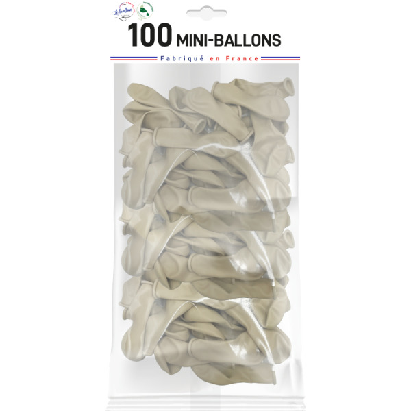 Mini-ballon beige opaque – Image 3