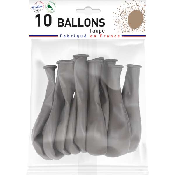 Ballon taupe opaque – Image 2