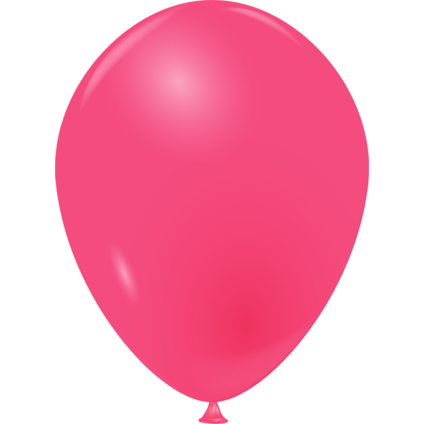 Ballon framboise opaque
