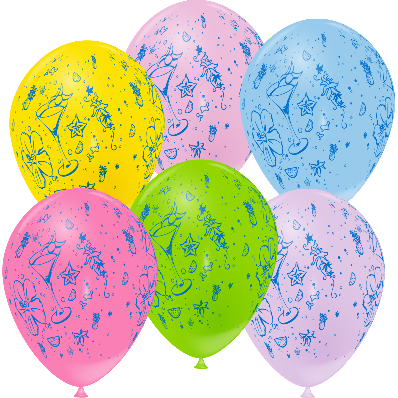 Featured image for “Ballon ambiance hawaïenne”