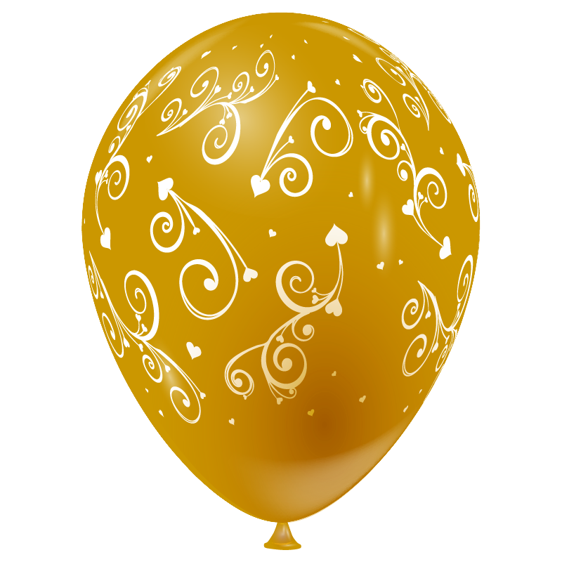 Featured image for “Ballon nacré arabesques”