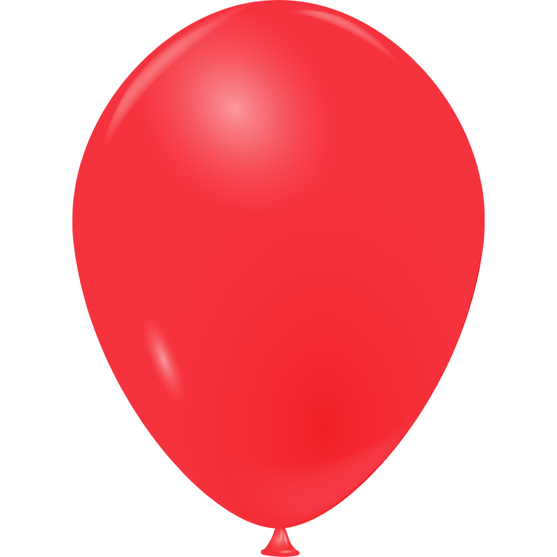 Featured image for “Mini-ballon rouge opaque”