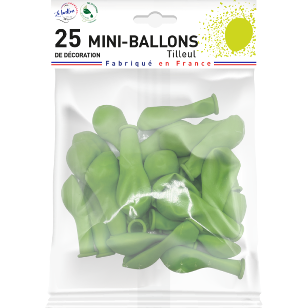 Mini-ballon tilleul opaque – Image 2