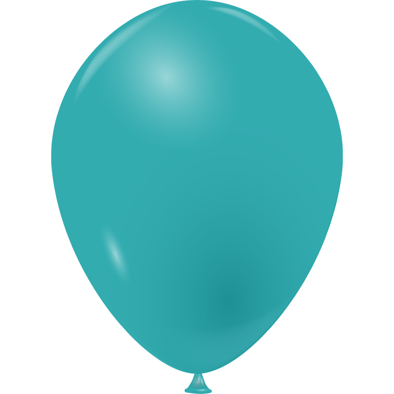 Featured image for “Mini-ballon turquoise opaque”