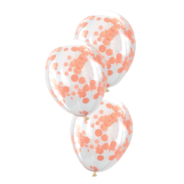 Ballon confettis pêche