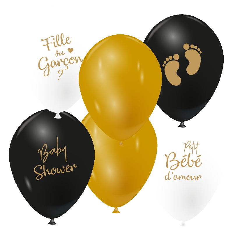 Featured image for “Ballons baby shower mixte”