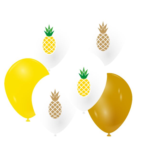 Ballons ananas